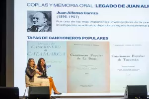 Emotivo homenaje a Juan Alfonso Carrizo a 100 a�os de su primera publicaci�n