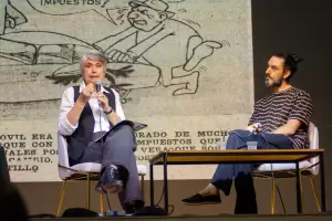 La Hemeroteca Municipal present� el trabajo de digitalizaci�n de las vi�etas de Pist�n