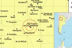 El fuerte sismo que sorprendi� a todos anoche fue de 2,8