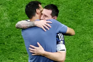 El emotivo mensaje de Scaloni para Messi: "Ser� la luz que iluminar� a un mont�n de chicos"