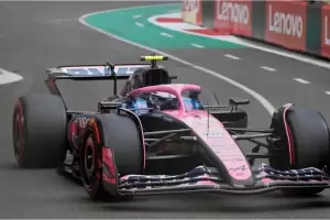 Colapinto qued� a 94 mil�simas de Gasly, fue eliminado en SQ2 y largar� 11� en Singapur