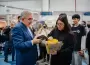 Jalil recorri� la Feria del Libro, dialog� con estudiantes y destac� la importancia de leer