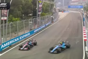Verstappen gan� la Sprint en Singapur y Colapinto abandon� por problemas en su Alpine