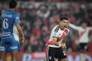 River le gan� con lo justo a Estudiantes de R�o Cuarto y lo mand� al descenso