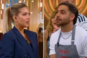 Grego Rossello intent� seducir a Wanda Nara en MasterChef y la reacci�n de ella sorprendi� a todos
