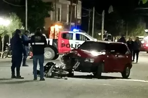 Catamarca: un joven motociclista result� herido tras un choque en Santa Mar�a