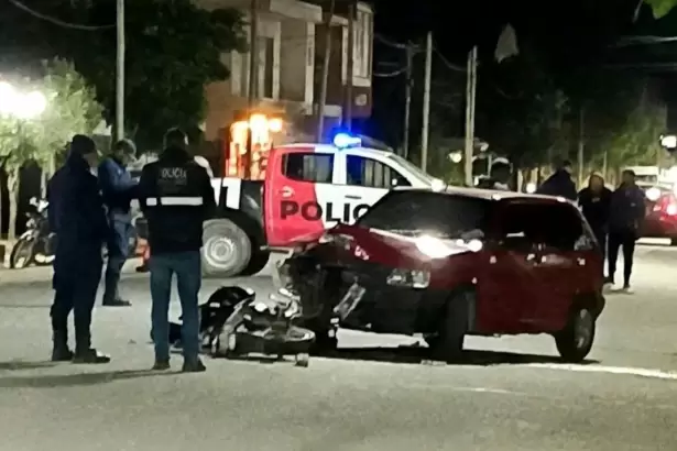 Catamarca: un joven motociclista result� herido tras un choque en Santa Mar�a