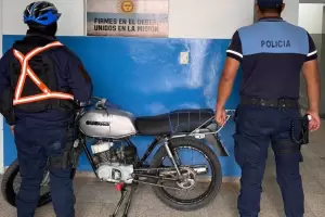 Secuestraron una moto con la numeraci�n adulterada en Catamarca