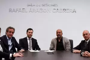 River y Estudiantes de La Plata formalizaron su alianza contra la AFA