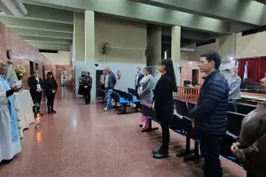 La Virgen del Valle llev� su mensaje de fe al Tribunal Oral Federal de Catamarca