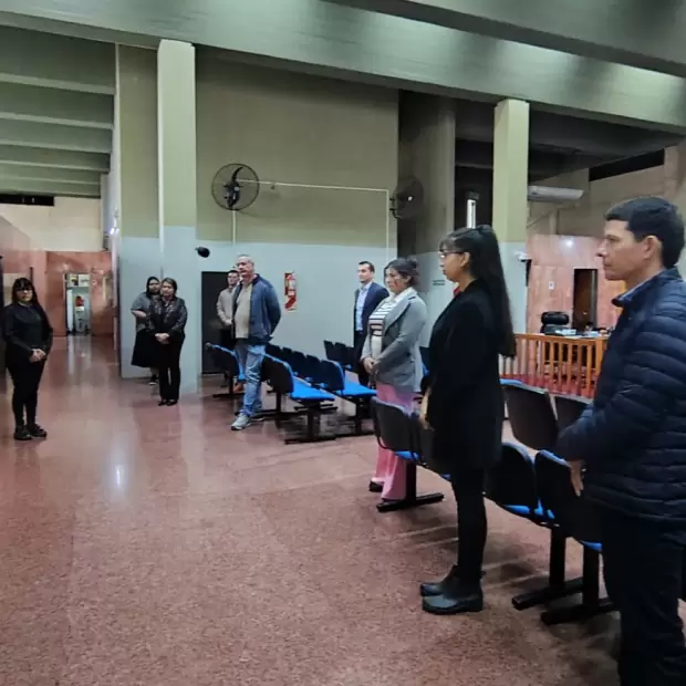 La Virgen del Valle llev� su mensaje de fe al Tribunal Oral Federal de Catamarca