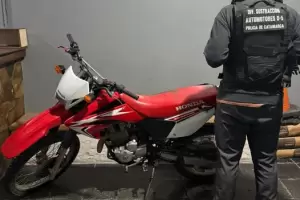 Secuestraron una moto requerida por la Justicia de La Rioja