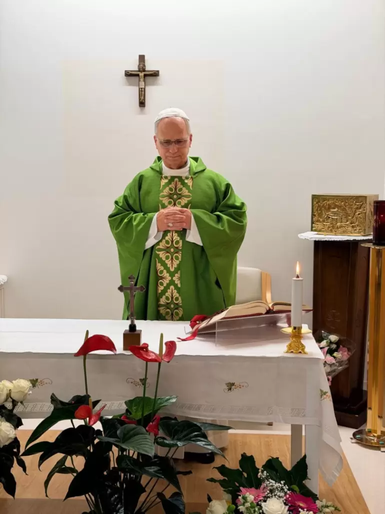 Papa León XIV en el Gemelli