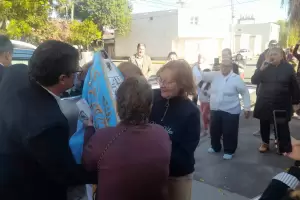 La Madre del Valle en el barrio Don F�lix y la escuela Jos� Cubas de Valle Viejo