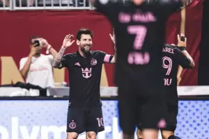 Messi brill� con dos golazos en la victoria de Inter Miami ante Atlanta United