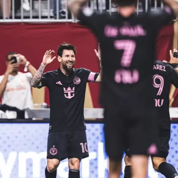 Messi brill� con dos golazos en la victoria de Inter Miami ante Atlanta United