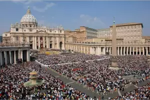 La Iglesia cat�lica supera los 1.422 millones de fieles y �frica desplaza a Europa en n�mero de creyentes