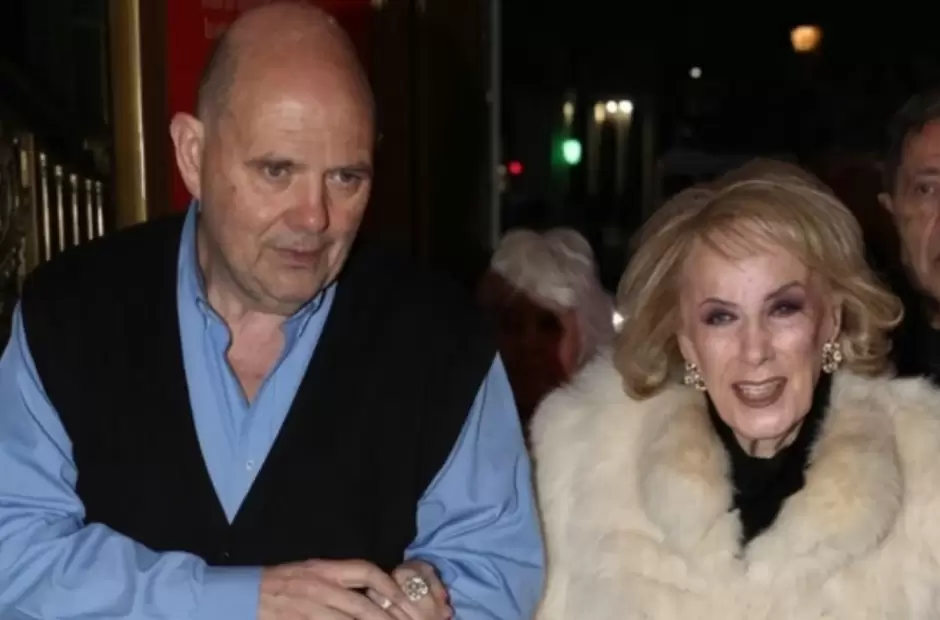 Carlos Rottemberg y Mirtha Legrand