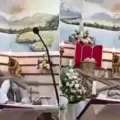 VIDEO: un sacerdote muri� aplastado por una cruz mientras celebraba misa