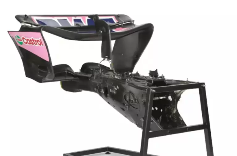 As� es la pieza de colecci�n que subasta Alpine sobre su monoplaza de 2024. (Foto: Motorsport)