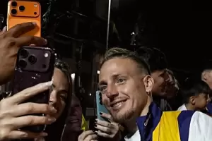 Boca lleg� a R�o de Janeiro con el apoyo de sus hinchas y la ilusi�n de remontar ante Vasco da Gama