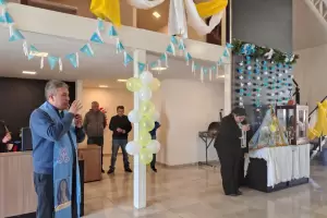 La Virgen del Valle llev� su bendici�n a la Secretar�a de Presupuesto del CAPE