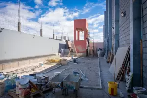 El Polideportivo de las 920 Viviendas avanza con obras de renovaci�n