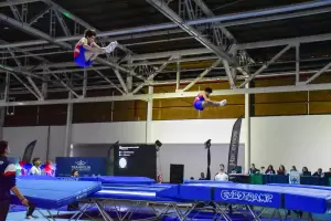 Catamarca brilla en el Nacional de Gimnasia Trampol�n: primeras tres medallas de oro
