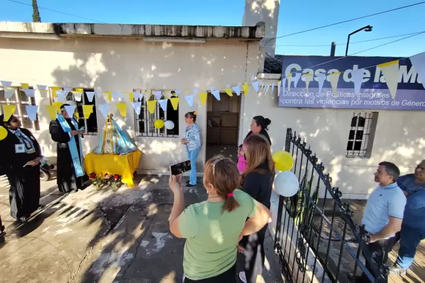 La Virgen del Valle recorri� la Casa de la Mujer y la Junta de Clasificaci�n en la Capital
