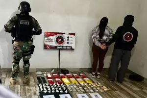 Secuestran m�s de 13 kilos de coca�na y 6.1 millones de pesos: hay una mujer detenida