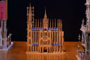 Presentan la obra de maquetas de Sergio Valdez en la Casa de la Cultura