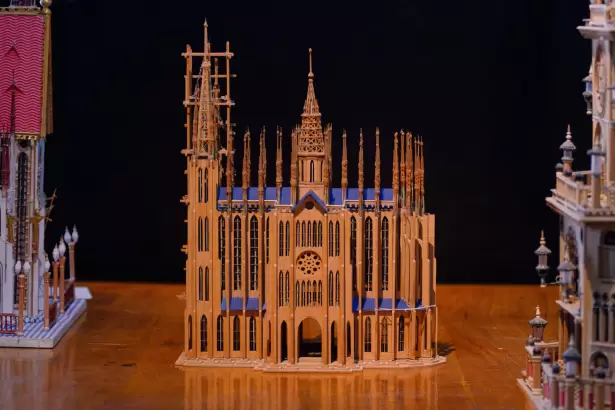 Presentan la obra de maquetas de Sergio Valdez en la Casa de la Cultura