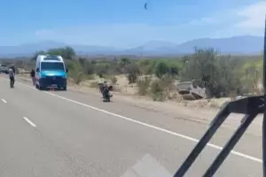 Tragedia en Bel�n: un hombre de 83 a�os y una mujer de 80 murieron tras un vuelco