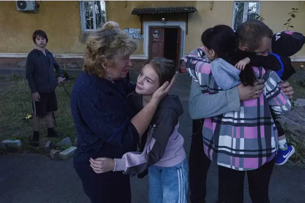 Ucrania orden� a las familias evacuar dos regiones del este ante los bombardeos rusos