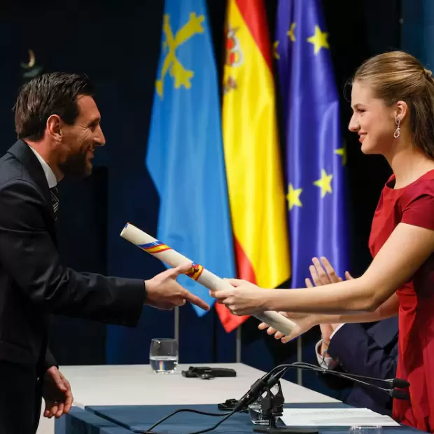 VIDEO: Messi recibi� el Premio Princesa de Asturias de los Deportes 2026