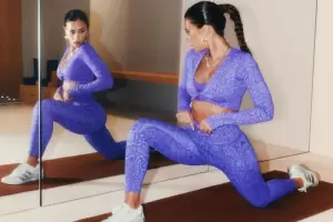 Son 5 ejercicios: Antonela Roccuzzo mostr� su exigente rutina de gl�teos en el gimnasio