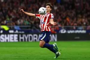 Juli�n �lvarez le dio el triunfo al Atl�tico de Madrid y le pidi� perd�n a la afici�n