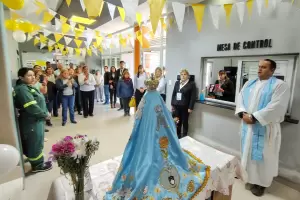 La Virgen del Valle sigue visitando organismos p�blicos de Catamarca