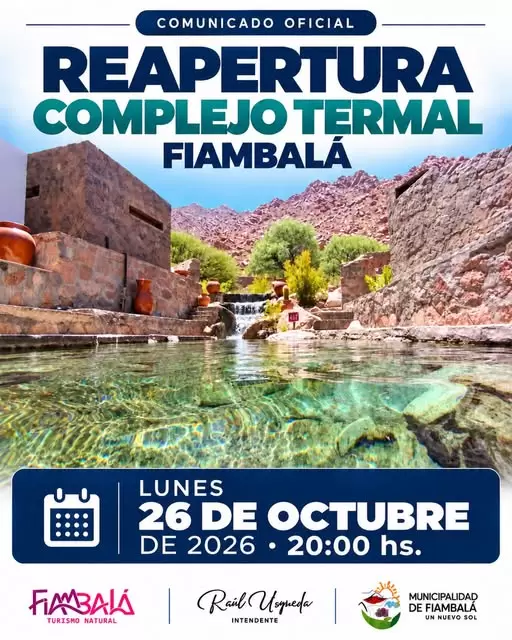 termas reapertura