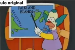 Telefe elimin� una escena de "Los Simpson" sobre las Islas Malvinas y desat� el enojo