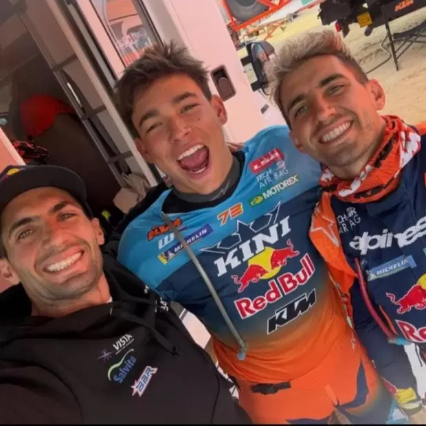 Los Benavides entrenan en Fiambal� para el pr�ximo Rally Dakar