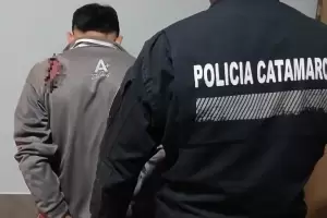 Catamarca: escap� en una moto robada, pero derrap� y termin� detenido