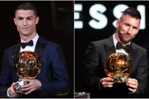 Cristiano Ronaldo super� a Lionel Messi en la votaci�n al mejor Bal�n de Oro de todos los tiempos