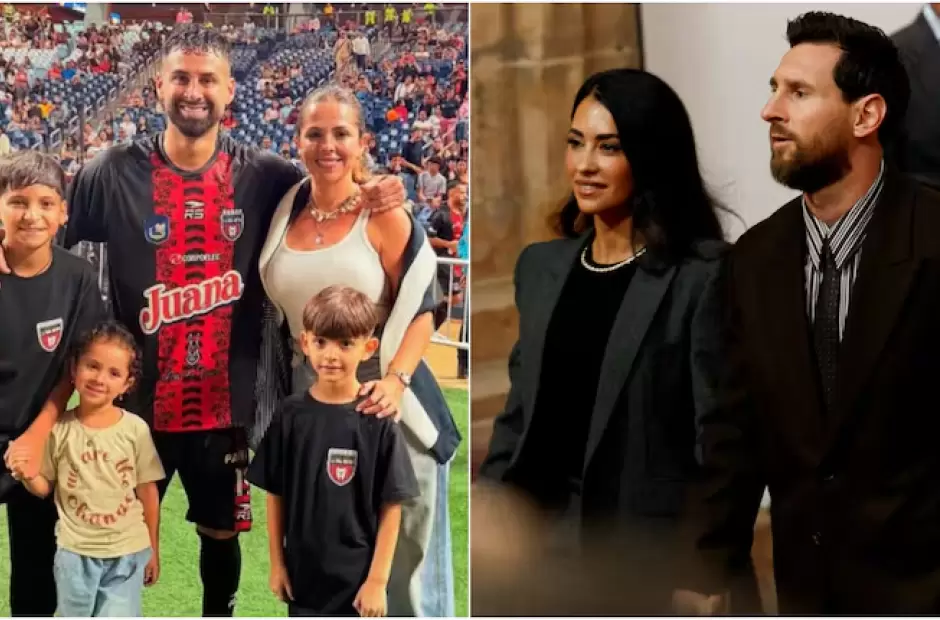 Lucas Trejo y los Messi