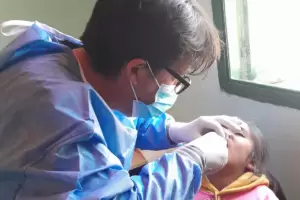 Salud lleg� al paraje Las Vallas con un operativo de atenci�n y asistencia odontol�gica